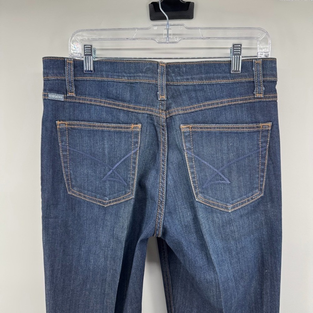 Cinch Jeans Womens Sz 30/9 R (32x32) Blue Jenna Slim Straight Leg Western Denim - Picture 12 of 13